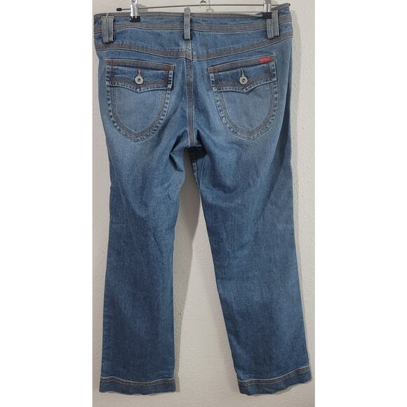 Buffalo David Bitton Stone Washed Nadine Women's Denim Jeans 32 Relaxed Fit - Picture 3 of 6